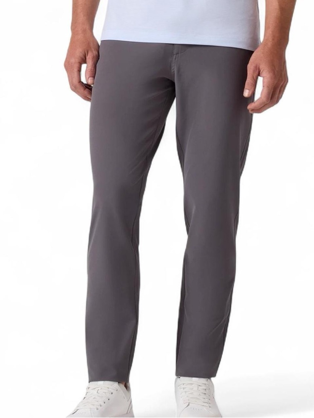 NWOT! Mizzen + Main Helmsman 5 Pocket Pant Slim in Charcoal Solid Men’s W31 L30